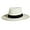Ac-cream White, variant on Womens Mens Wide Brim Straw Panama Hat Fedora Summer Beach Sun Hats UPF Straw Hat for Women