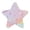 Rainbow Stars and Cloud Pattern, variant on Star Shape LED Night Light with Auto Sensor Plug in Nightlights for Home Decor Rainbow-colored Stars and Dots