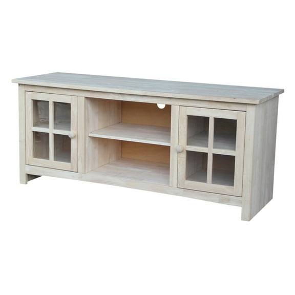 International Concepts Solid Wood Franklin Entertainment Center