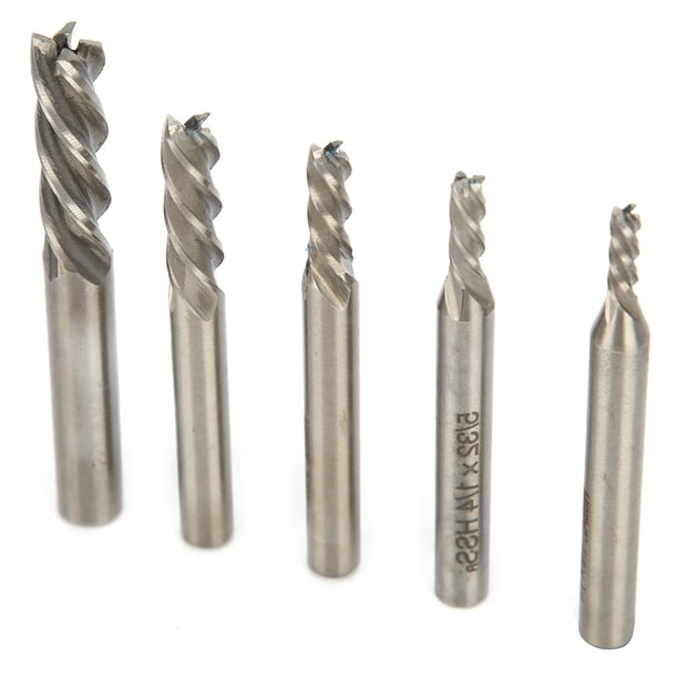 Fresa, 5 piezas, fresa profesional de alta velocidad, broca para enrutador CNC, valor excepcional
