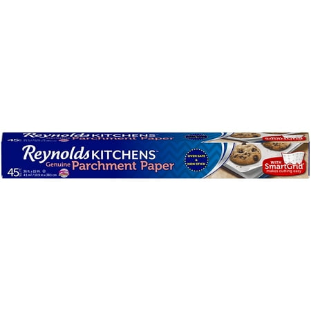 Reynolds Kitchens Parchment Paper (SmartGrid, Non-Stick, 45 Square Foot Roll)