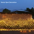 thumbnail image 4 of 1,5x1,5 M/2x 3M/4x6M8*10M guirnalda ventana cortina LED red malla Hada cadena luz Navidad Hada luz boda fiesta vacaciones Luz, 4 of 4