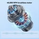 thumbnail image 2 of Mini Ventilador Recargable con Viento Fuerte, Pantalla Digital, Ajustable, Turbo, Portátil, para Uso en Exteriores, Color Rosa., 2 of 5