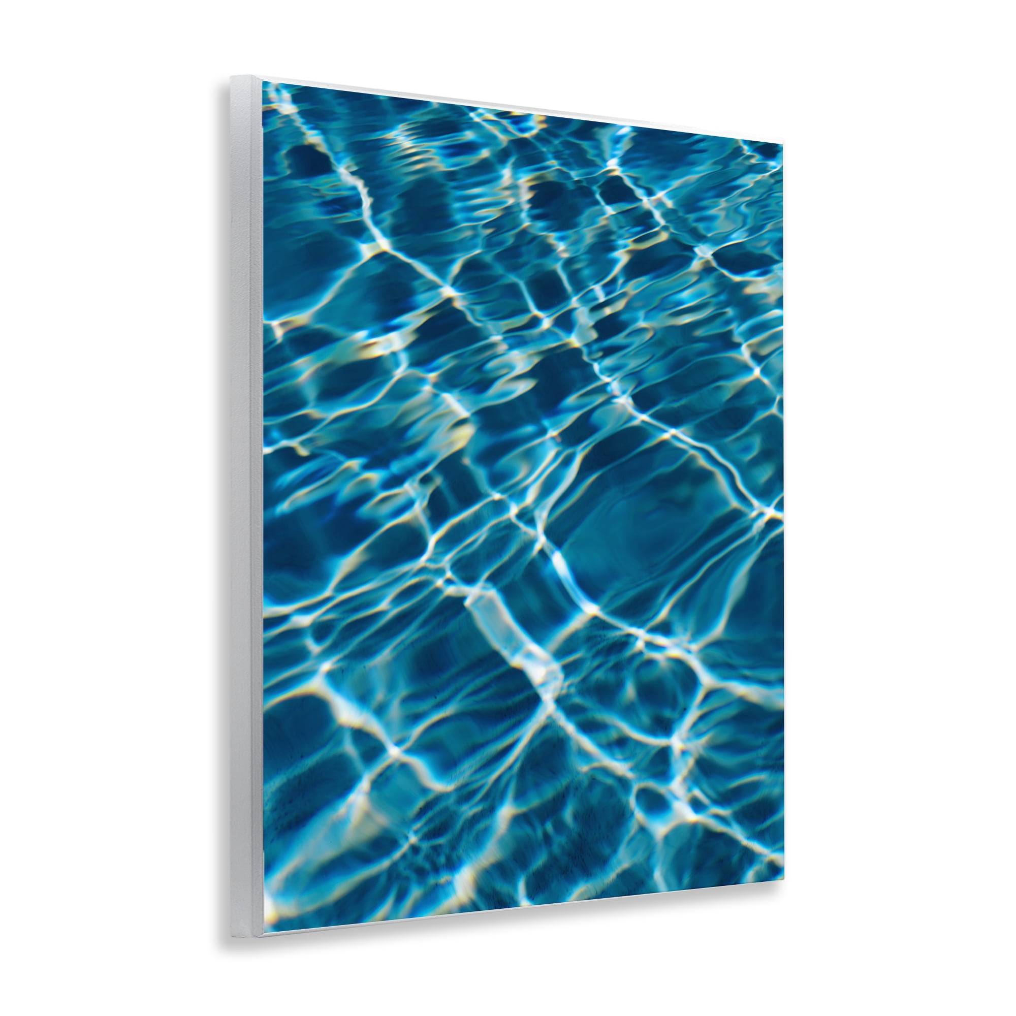 Stupell Industries Summer Pool Ripples Abstract Painting Unframed Art Print Wall Art, 11 x 14