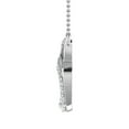 thumbnail image 2 of 1/10 Carat Diamond Initial D Letter Pendant Necklace in 14K White Gold (with Silver Chain), 2 of 4