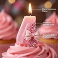 thumbnail image 4 of Cartoon Number Birthday Candle, Cute Creative Design Non-Toxic Wax Colorful for Children's Theme Party Decorations Milestone Anniversary Cake Toppers, D, 4 of 6