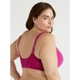 thumbnail image 2 of Joyspun Women's and Women's Plus Size Underwire Plunge Bra, Sizes 38DD to 46DDD, 2 of 4