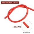 thumbnail image 2 of 24 Calibre Silicona Cable 24AWG Eléctrico Cable Trenzado Cable Flexible Estañado Cobre Cable Alta Temperatura Conexión Cable 5 Color 3,0 m/10 Pies 5uds, 2 of 7
