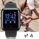 thumbnail image 5 of Reloj deportivo, D13 negro de 1,3 pulgadas con carga USB, reloj deportivo con frecuencia cardíaca, pulsera inteligente de grado profesional, 5 of 14