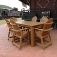 thumbnail image 5 of highwood  Eco-friendly Synthetic Wood Hamilton 7-piece Rectangular Counter-height Dining Set, 5 of 11