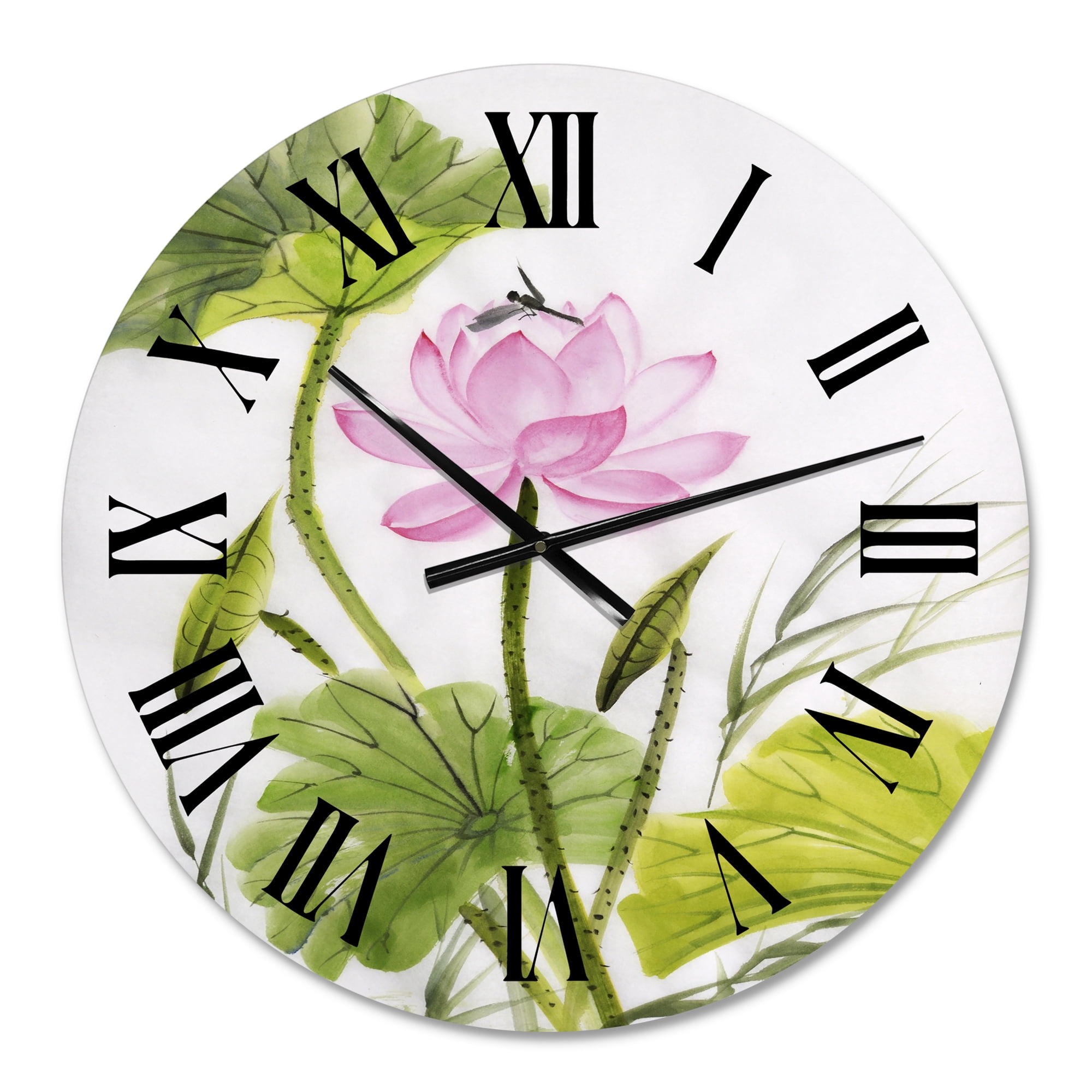 Designart 1 in Quartz Traditional Wall Clock