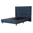 thumbnail image 3 of Box Base Cama Individual Dicasa Cabecera Lugo Azul Marino Rivo, 3 of 8