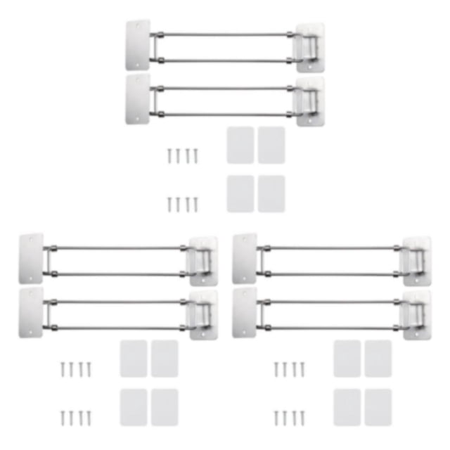 Guardoinrt Barre de Rangement d'Angle de Douche pour VR Coin de Douche pour VR Rangement d'Angle de Douche Rangement d'Angle Rangement d'Angle 2 Ensembles 3 Ensembles