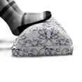 thumbnail image 5 of Octopus Foot Rest, Exotic Deep Ocean Creatures Swimming in the Sea Underwater Tentacles Doodle, Non-Slip Backing Ergonomic Memory Foam Leg Support for Office, Indigo and Coconut, by Ambesonne, 5 of 5