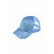 Glitter Trucker Ponytail Cap