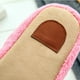 thumbnail image 3 of Pantuflas de casa peludas y acogedoras para mujer y hombre, de algodón acolchado, para parejas, para el invierno, talla 36/37 (rosa), 3 of 7
