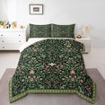 thumbnail image 1 of Erosebridal Teen Bohemian Flower Bedding King Comforter Set,Spring Garden Comforter Sets King Size,Botanical Room Decorative,Reversible,Microfiber,3 Pieces, 1 of 8