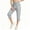 Gray, variant on Women's Cargo Capris Hiking Pants Lightweight Quick Dry Outdoor Waterproof Athletic Travel Casual Drawstring Elastic Waist Loose Comfy Cute Cropped Pants with Multi Pockets