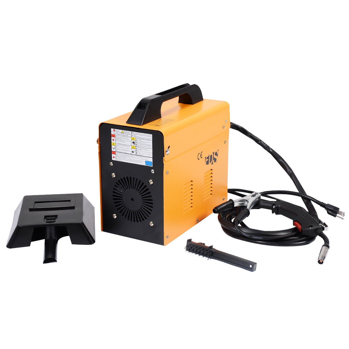 MIG 130 Welder Flux Core Wire Automatic Feed Welding Machine w/ Free Mask