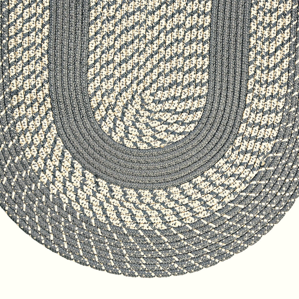 Two-Tone Country Braided Rug by OakRidge