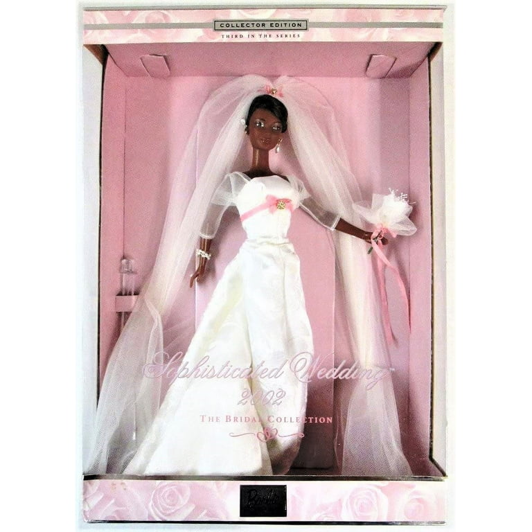 Sophisticated Wedding 2002 Barbie Doll African American The Bridal  Collection 