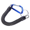 thumbnail image 2 of Flexible Connection Hanging Buckle Missing Rope, High Altitude Sports Hanging Buckle Anti-Lost Rope, Anti-Lost Strap 90cm Outdoor for Hammocks Black Hanging Buckle,Blue Hanging, 2 of 7