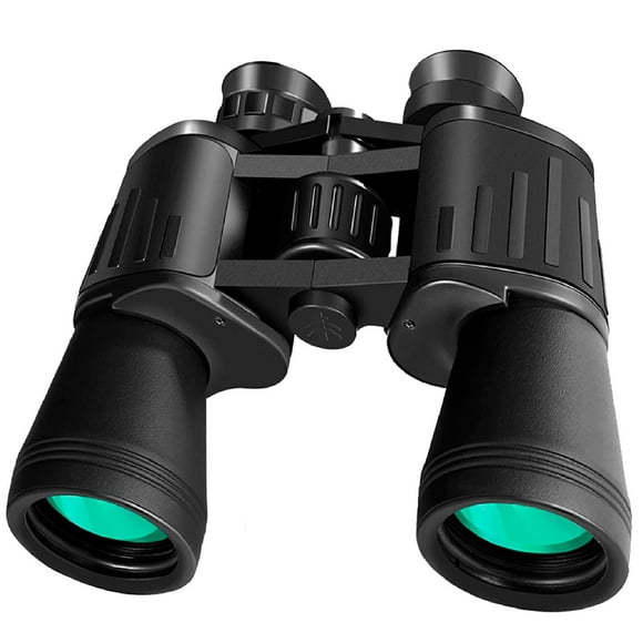 Binoculares VAK 20x50A Ahulados Agua Alcance 10 KM con Protectores y Funda