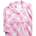 thumbnail image 4 of Sweet & Sassy Girls' Flannel Fleece Pajamas - 4 Piece Long Sleeve Button Down Shirt and Pants Sleepwear Pants Set (4-16), 4 of 7