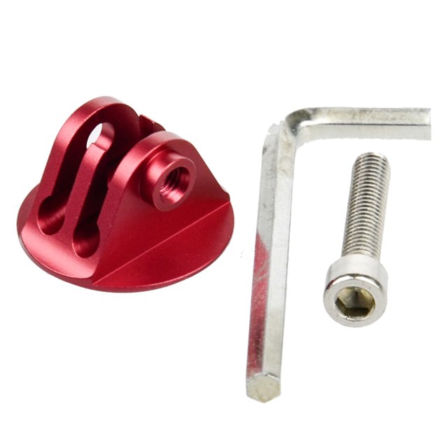 Reemplazo del adaptador de la tapa superior de los auriculares de la bicicleta de la aleación de aluminio para el accesorio GoPro Hero3 + / 3/2/1 Inevent PJ7900-03