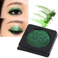 thumbnail image 1 of Eye Shadow Powder, Glitter Single Color Eyeshadow Eyes Pigment Eye Shadow Powder Stage Makeup Cosmetic(01#GREEN), 1 of 8