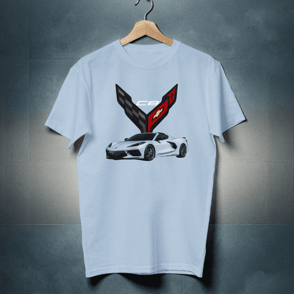 Chevrolet Corvette C8 t-shirt unisex tee fan gift