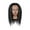 Black, variant on LHWEN Training Head Hairdresser Cosmetology Mannequin for Hairstyle Practice Real Hair Manikin Training Head with Clamp Holder Natural Black 14-16 Inches Perfect for Hairdressing Styling Cutting
