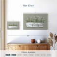 thumbnail image 4 of Elephant Stock Bouquet Of Grace Bucket Family Wall Sign Wall Art - Horizontal Canvas Wall Art - Living Room Wall Decor - Wall Signs Canvas - Gray And White Decor By Carol Robinson - 24" x 16", 4 of 8