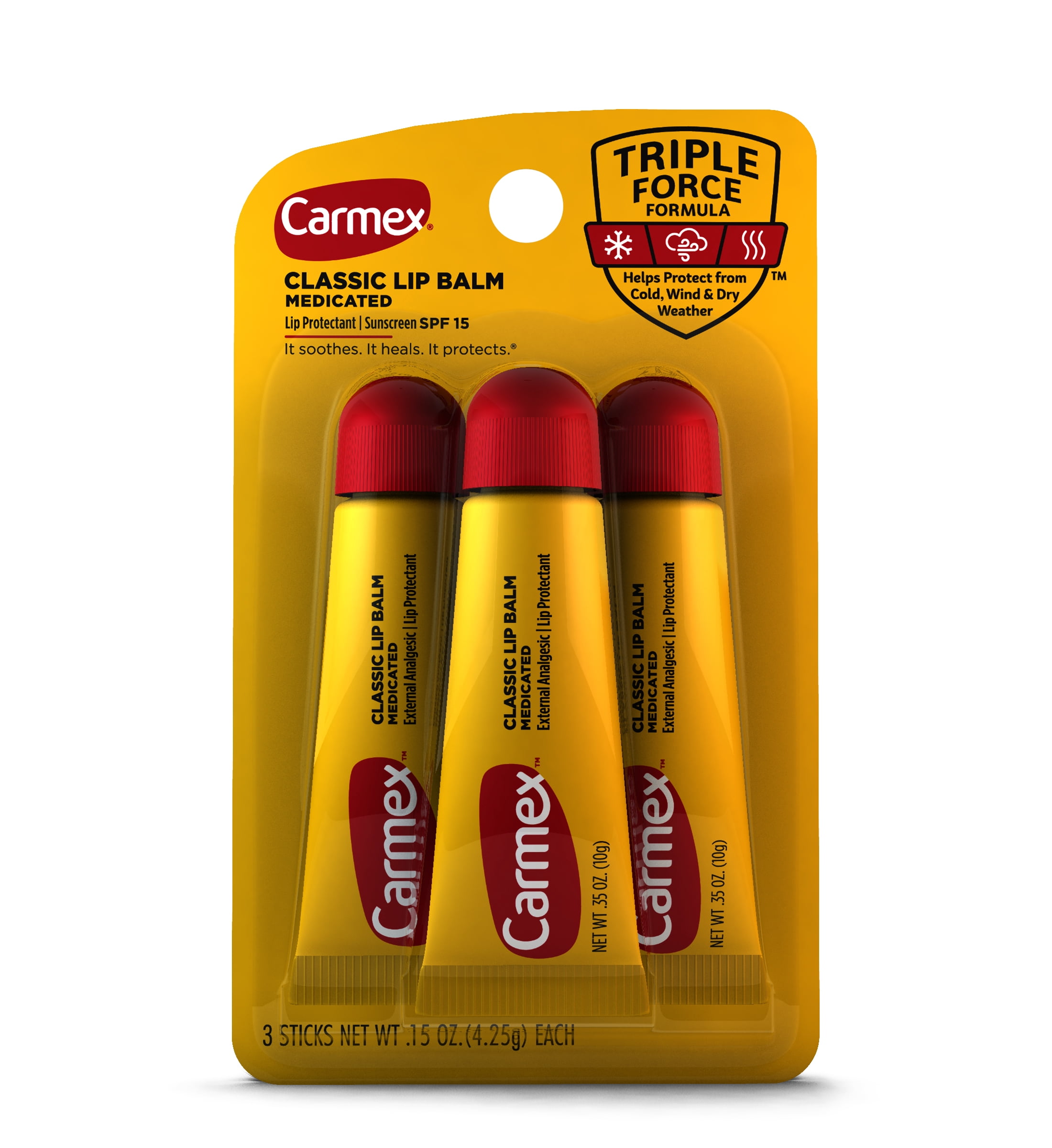 Carmex 104 count PDQ, End cap, Cough Cold, Assorted lip balm products