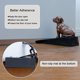 thumbnail image 2 of Topes de puerta para perros lindos de hierro fundido de alta resistencia, cuña decorativa de tope de puerta de metal con estatua de animal lindo, con tapete antideslizante para el hogar, 2 of 5