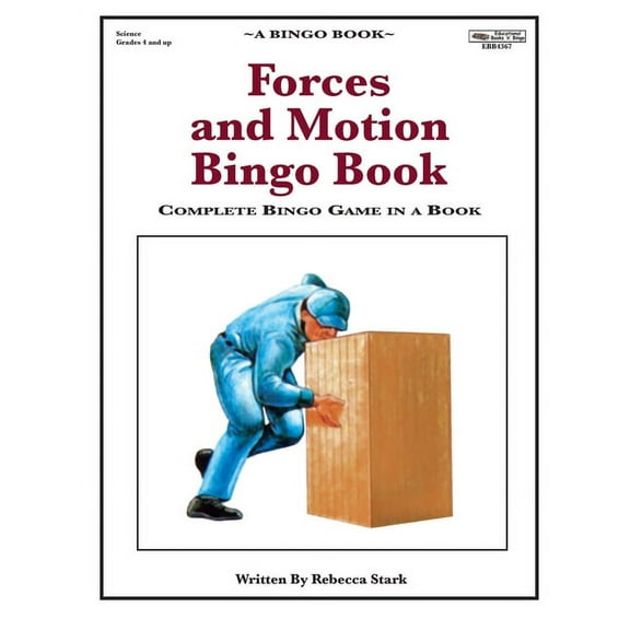 Bingo Books: Forces and Motion Bingo Book: Complete Bingo Game In A Book (Paperback)