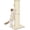 Beige, variant on Cat Scratching Post , Large Diameter Natural Sisal Cat Scratch Post, Scratch-Resistant and Durable Tall Cat Scratcher for Indoor Cats, Protect Your Furniture