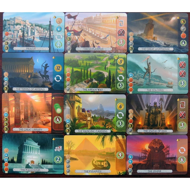 7 Wonders Duel Strategy Board Game Ages 10+ by Asmodee photo 6