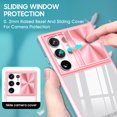 thumbnail image 6 of ELEHOLD For Samsung Galaxy S23 Ultra Case, Military Grade Protection Clear Slim Fit Anti-Yellowing Non- Slip Shockproof Protective Lens Cover Protection Case for Samsung Galaxy S23 Ultra,Pink, 6 of 6