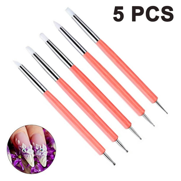 Dotting Tool Set for Nail Art & Clay Craft | Small Sculpting & Modeling  Tool | Mandala Painting Tools (Set of 5pcs with Double End Tips)