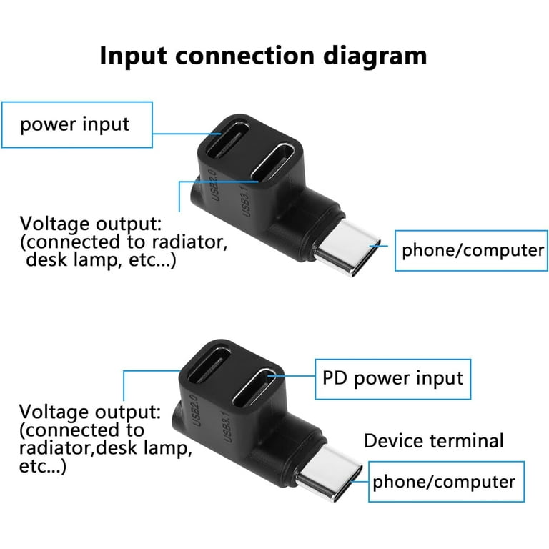 Amazon.com: JXMOX USB C Female to USB Male Adapter 4-Pack