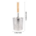 thumbnail image 2 of Stainless Steel Wire Fine Mesh Sieve Oil Strainer Noodle Colander Kitchen Sifter, 2 of 9