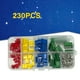 thumbnail image 5 of Tholdsy 230 piezas XH2.54 Terminal colorido eléctrico macho hembra cable conector automotriz negocio adaptador Pin tornillo terminales Electrónica, 5 of 6
