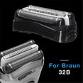 thumbnail image 4 of 1 pieza de repuesto para afeitadora, accesorios de corte para Braun Razor 32B 32S 21B 3 Series, accesorios para cabezales de afeitadora eléctrica para hombres, 4 of 6