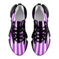 thumbnail image 5 of Aesthetic Purple And White Vertical Walking Shoes for Men Woman Lightweight Tennis Fashion Elastic Sports Shoes Cushion Basketball Shoes, 5 of 7