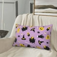 thumbnail image 5 of Goofa Cute Halloween Pattern Pillow Case – Plush & Soft Cushion Cover, Hypoallergenic Throw Pillow Case for Comfortable Sleep with Envelope Closure-20"x30", 5 of 6