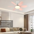 thumbnail image 3 of Lámpara Techo Ventilador LED Moderno Base E27 52 Cm, 3 of 9