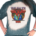 thumbnail image 5 of Van Halen Band 1984 Vintage Retro Bleached T-Shirts, 5 of 5