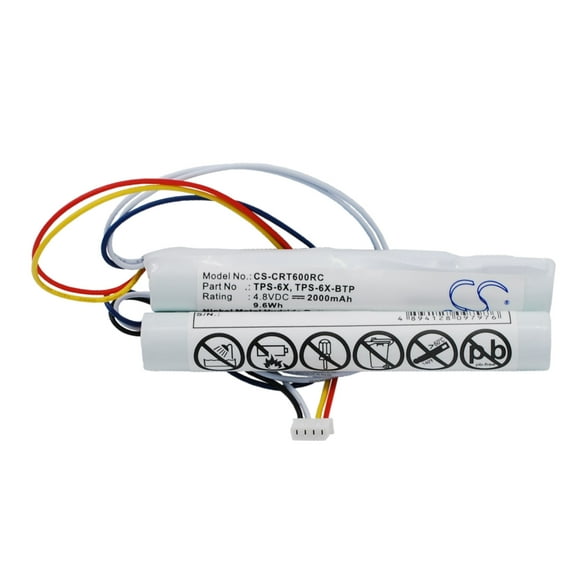 Battery for Crestron 6504906 TPS-6X TPS-6X-BTP Wireless Touchpanel TST-600 9.6Wh