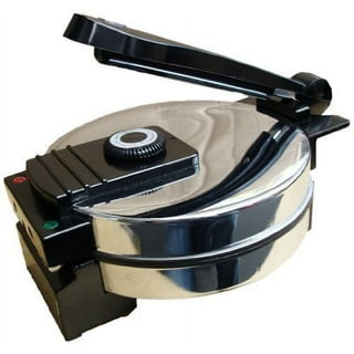 CucinaPro 78 sq. in. Stainless Steel Non-Stick Tortilla Maker and Quesadilla  Maker 1443 - The Home Depot
